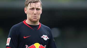 Leipzigs Emil Forsberg. Foto: Ronny Hartmann/Archivbild
