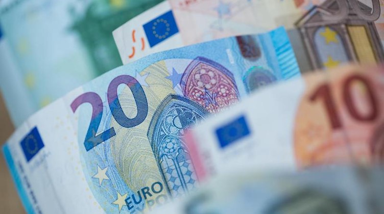 Euro-Geldscheine. Foto: Daniel Karmann/Archiv