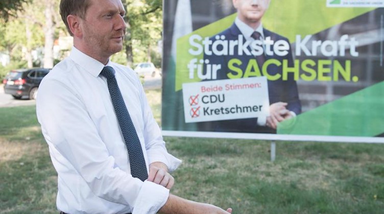 Michael Kretschmer (CDU), Ministerpräsident von Sachsen. Foto: Sebastian Kahnert