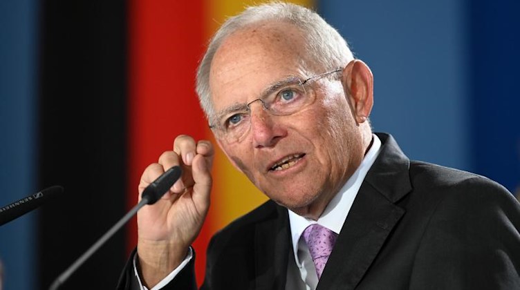 Wolfgang Schäuble. Foto: Uwe Zucchi/Archivbild