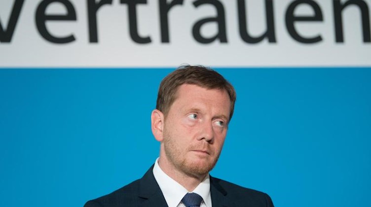 Michael Kretschmer (CDU), Ministerpräsident von Sachsen. Foto: Sebastian Kahnert/Archiv