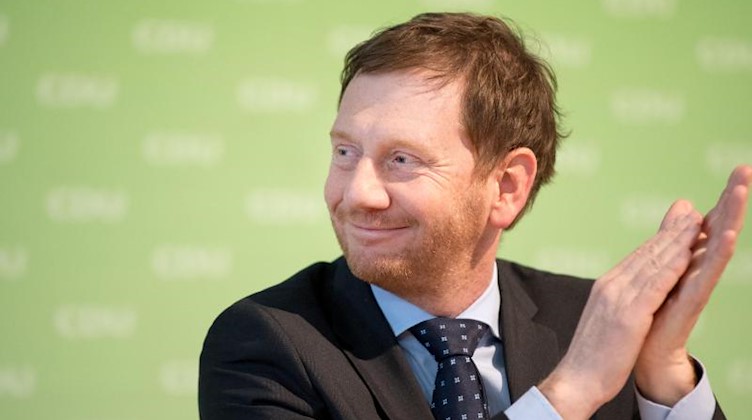 Michael Kretschmer (CDU). Foto: Monika Skolimowska/Archivbild