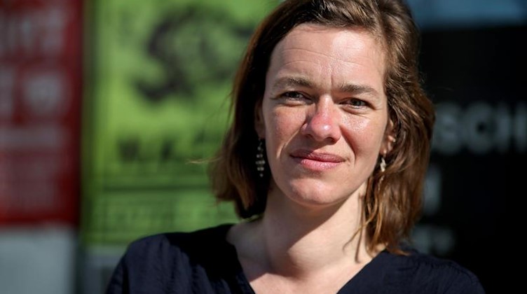 Die Linke-Politikerin Juliane Nagel. Foto: Jan Woitas/Archivbild