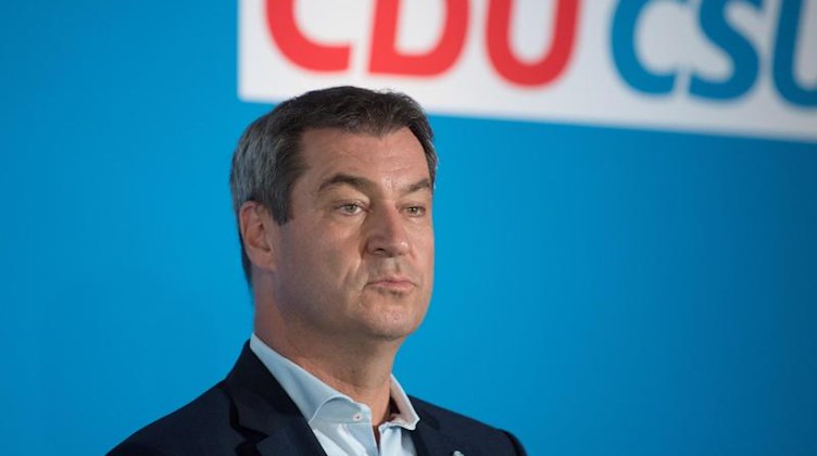 Markus Söder (CSU), Ministerpräsident von Bayern. Foto: Sebastian Kahnert/Archivbild