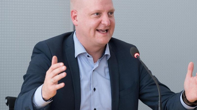 Henning Homann, Generalsekretär der Sachsen-SPD. Foto: Sebastian Kahnert