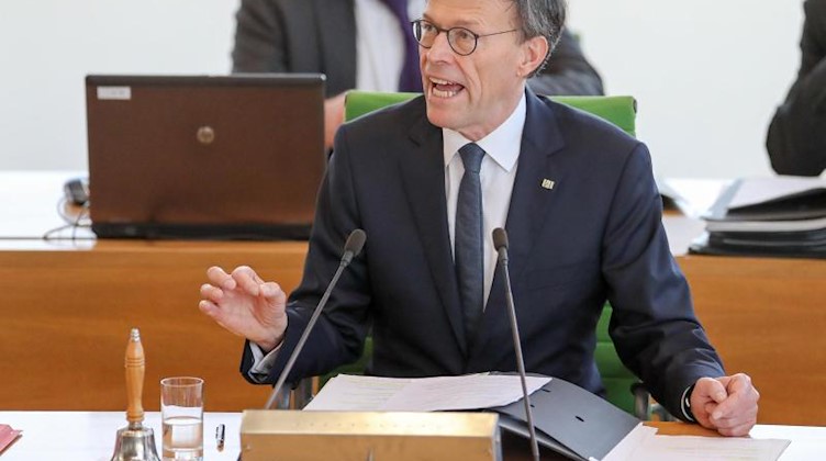 Matthias Rößler (CDU), Präsident des sächsischen Landtags. Foto: Jan Woitas/Archiv