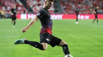 Leipzigs Timo Werner in Aktion. Foto: Jan Woitas