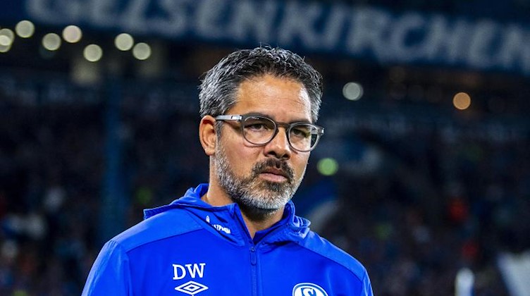 Schalkes Trainer David Wagner. Foto: David Inderlied/Archivbild