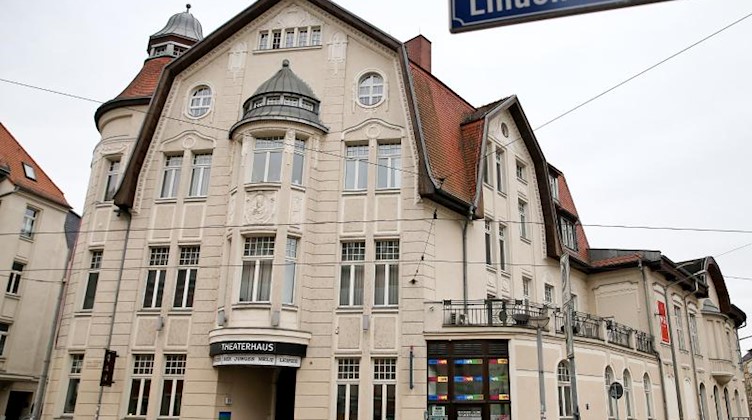 Das Theater der Jungen Welt in Leipzig. . Foto: Jan Woitas/zb/dpa
