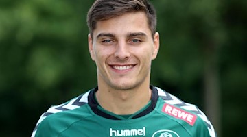 Leipzigs Spieler Lucas Krzikalla, aufgenommen am 24.07.2015. Foto: Jan Woitas/dpa-Zentralbild/dpa