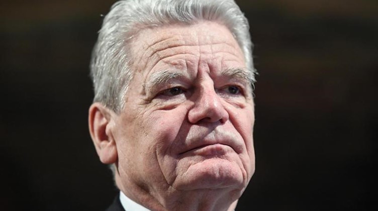 Joachim Gauck. Foto: Patrick Seeger/dpa