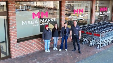 Das Team des Megamarktes in Hann. Münden. Foto Mundus