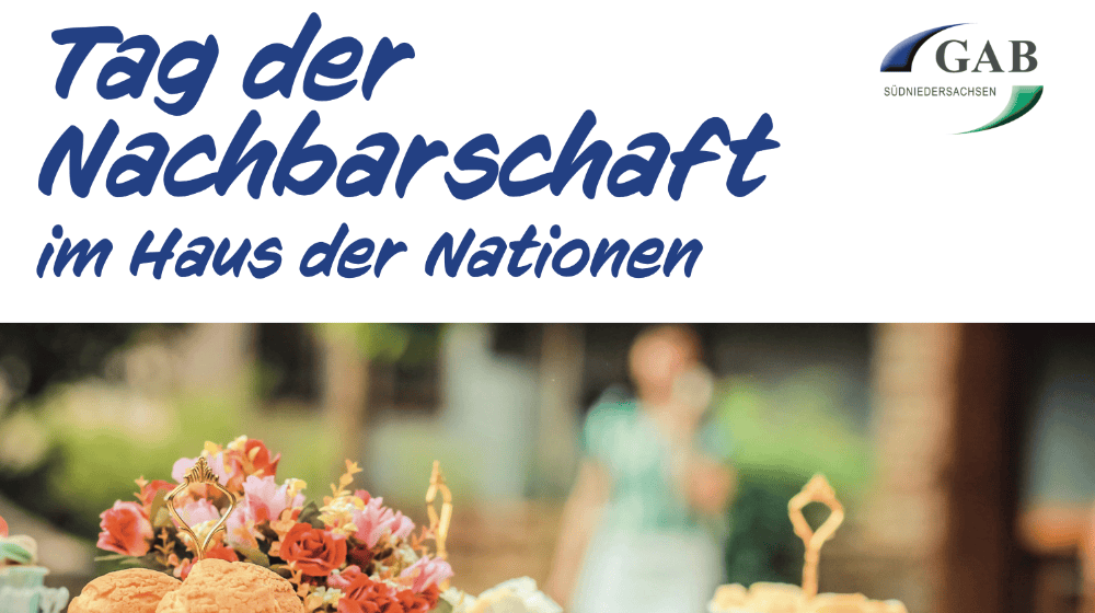 Gemeinsam feiern im Haus der Nationen. Foto: GAB