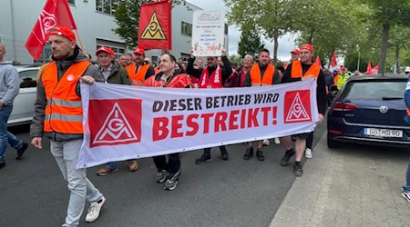 Streik bei Coherent in Göttingen: Mitarbeiter fordern Tarifbindung