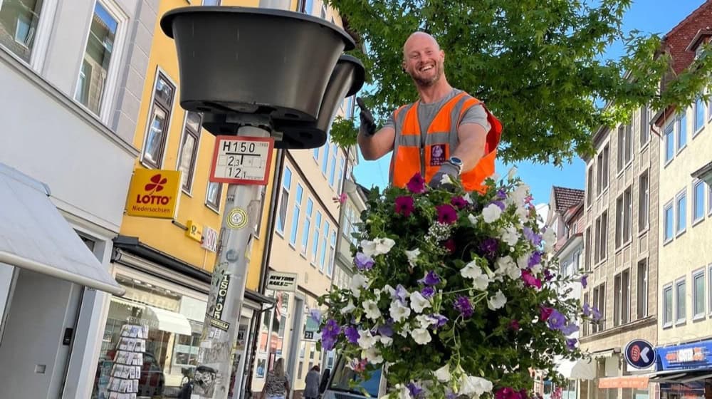Göttingen erblüht – Pro City macht die Innenstadt bunt