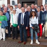 Französische Freunde aus Vimoutiers zu Besuch in Sontra. Fotos Stadt Sontra