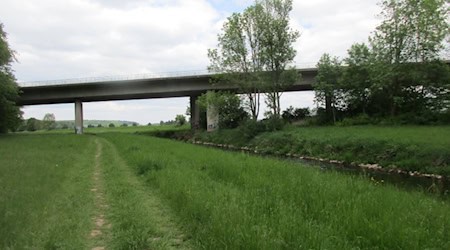 Die Brücke des Autobahnzubringers über die Leine in Göttingen wird ab Sommer zurückgebaut. Fotos: Land Niedersachsen