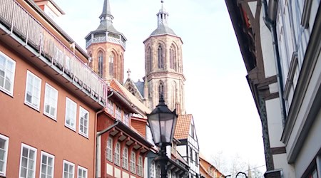 Die Türme der Johanneskirche in Göttingen. Foto Bernard Marks 