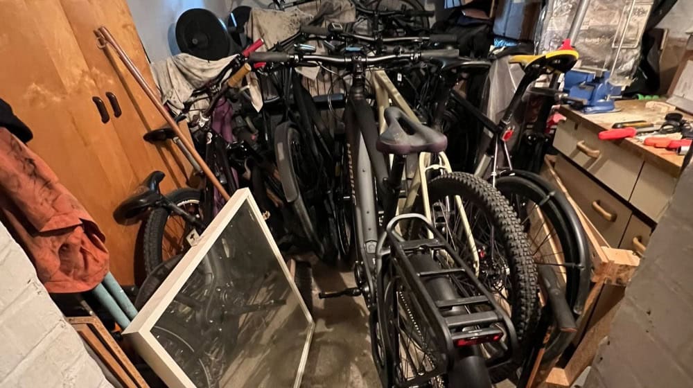 Diebesgut auch im Keller des Hauses. Foto Polizei Göttingen
