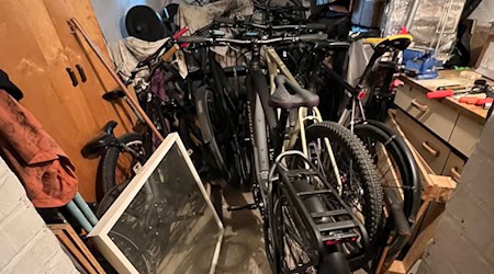 Diebesgut auch im Keller des Hauses. Foto Polizei Göttingen