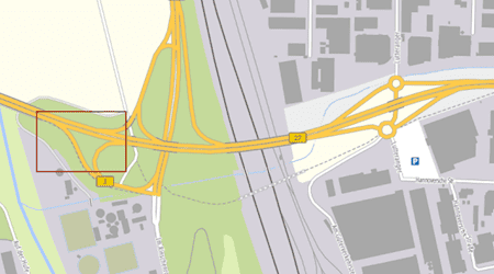 Die Abfahrt nach Northeim wird stadteinwärts gesperrt. Grafik: Mundus