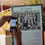 Eine Ausstellung zum 120-jährigen Jubiläum des Fussballclubs 1. SC Göttingen 05 zeigte Fundstücke aus der Vergangenheit. Fotos Bernard Marks
