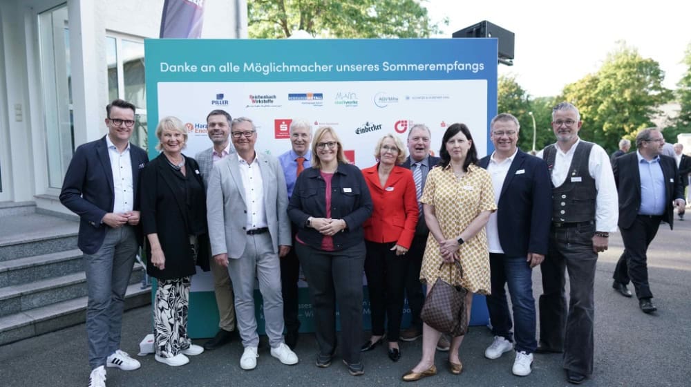 Großer Dank richtete sich an die zahlreichen Sponsoren des Sommerempfangs 2025. Fotos Bernard Marks