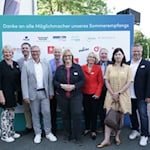 Großer Dank richtete sich an die zahlreichen Sponsoren des Sommerempfangs 2025. Fotos Bernard Marks