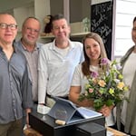 Zur Eröffnung der "Zwergenwelt" kamen auch Vertreter der Mündener Gilde vorbei.