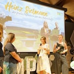 Präsentation der Videos der Schülerinnen und Schüler auf Gut Herbigshagen. Fotos: Bernard Marks/Heinz Sielmann Stiftung