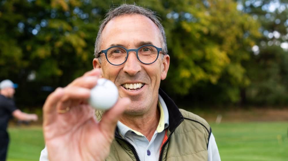 Prominentes Teilnehmerfeld beim Charity Golf-Turnier Starke & Reichert. Fotos Bernard Marks 