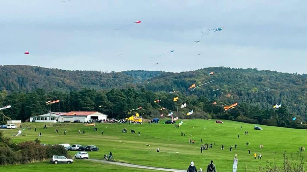 Flug der Drachen in Bad Sooden Allendorf. Foto: Sportverein Witzenhausen