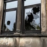 Das Fenster des CDU-Parteigebäudes an der Reinhäuser Landstrasse. Foto: CDU Göttingen