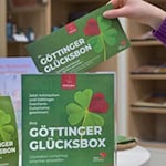 Beliebte Aktion: Der Göttinger Glücksbon - zu gewinnen gibt es Geschenk-Gutscheine im Wert von jeweils 50 Euro. Foto: Christoph Mischke