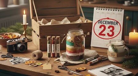 Wir stellen fünf unkomplizierte, stilvolle Last-Minute-Geschenke vor. Bild: KI generiert