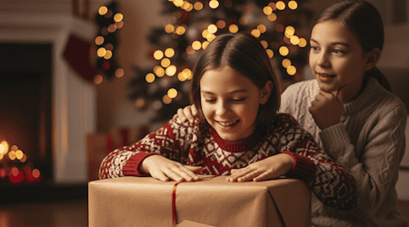 “Challenge in a box“ - der Winterferienspaß für Zuhause. Symbolbild KI generiert