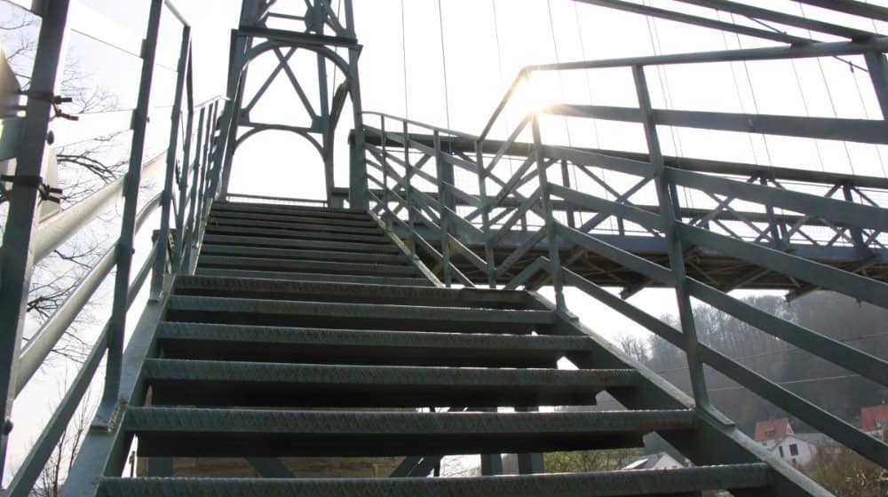 Abbau der Hängebrücke startet am 1. Dezember. Foto: Stadt Hann. Münden