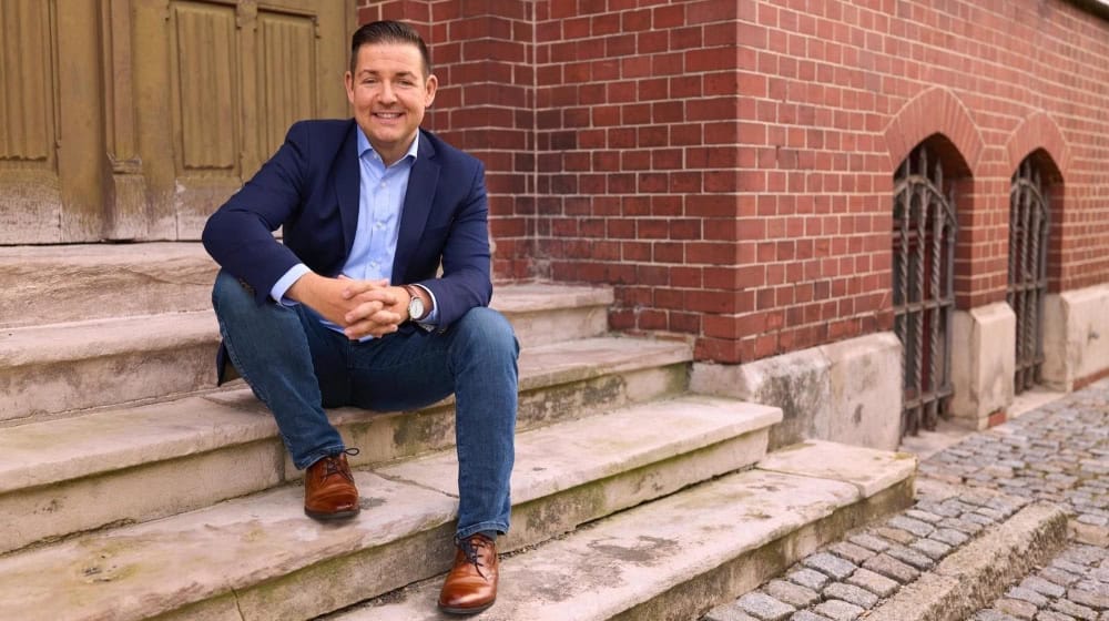 Engagierter und bürgernaher Landrat - Marcel Riethig. Foto: SPD Göttingen