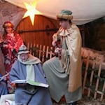 Am zweiten Adventswochenende ist auf der Jugendburg Ludwigstein auch wieder eine lebendige Krippe zu sehen