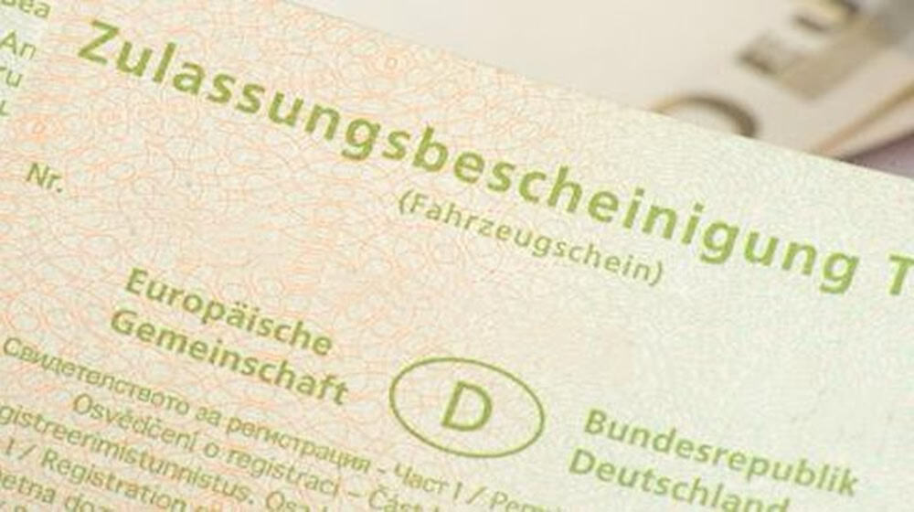 Der Fahrzeugschein wird digital. Foto: privat