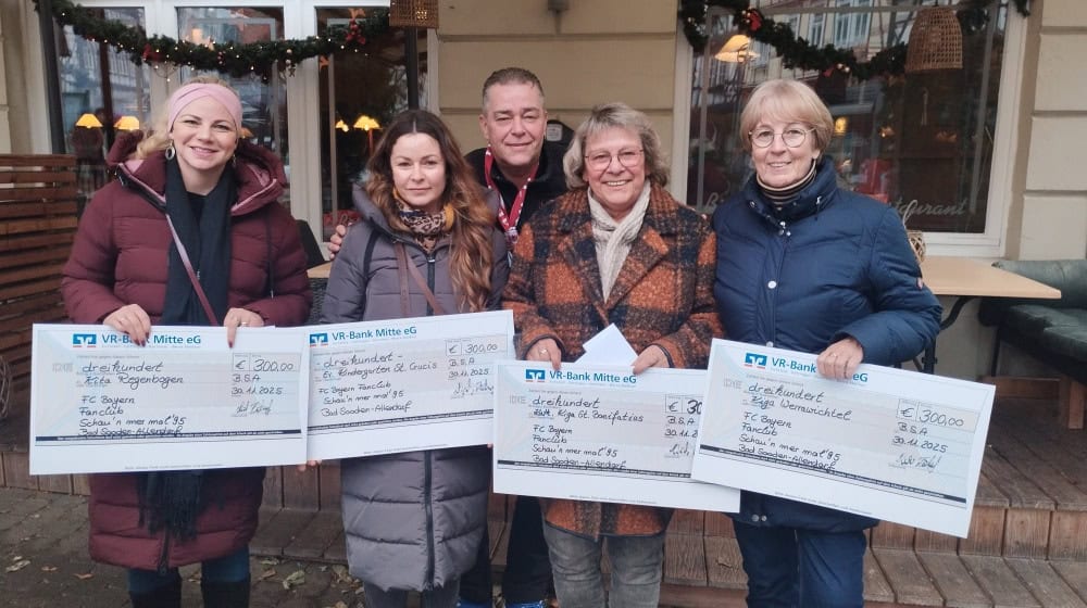 Die Kindergärten können die Spende für Erneuerungen, Anschaffungen und Projektarbeiten sehr gut gebrauchen. Foto: privat