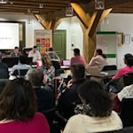 Bürgermeister Jens Augat begrüßt die Teilnehmenden des Fachausschusses. Foto: Stadt Osterode