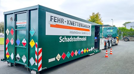 Schadstoffmobil der Firma Fehr-Knettenbrech. Foto: WMK