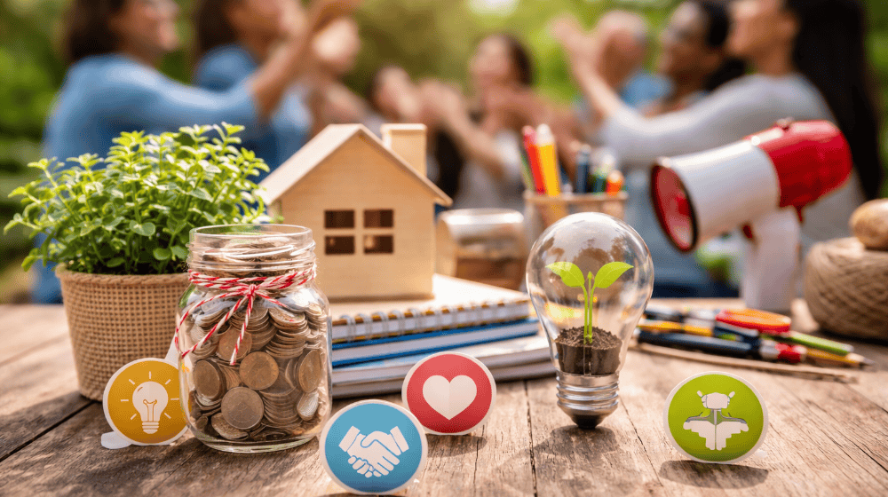 „Gerade im ländlichen Raum und in unseren Stadtteilen lebt der Zusammenhalt vom Ehrenamt", betont MdL Gerd Hujahn. Symbolfoto KI generiert