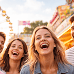 Besucherinnen und Besucher dürfen sich auf ein abwechslungsreiches Angebot mit Fahrgeschäften und Attraktionen für alle Altersgruppen freuen, bei dem bewährte Klassiker auf neue Highlights treffen und für beste Unterhaltung sorgen. Foto KI generiert