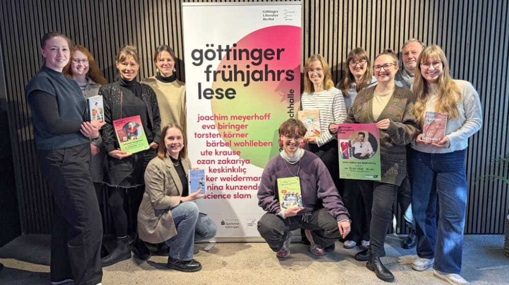 Das Team der Frühjahrslese freut sich über das neue Programm. Foto: GLH