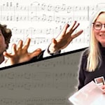 Jacqueline Baumann & Mikhail Mordvinov spielt Virtuose Märchenstunde für große und kleine Kinder. Plakat: Veranstalter