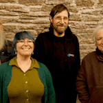 v.l.n.r.: Andreas Leinemann, Dana Rotter, Rasmus Görnandt, Klaus Wißmann. Foto: Kreuzberg on KulTour e.V.