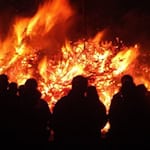 Osterfeuer im Werra-Meißner-Kreis. Foto: pixabay