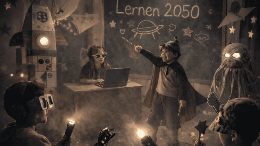 In Witzenhausen-Albshausen wird es im Juli richtig kreativ. Susanne Wesche und Ines Fehrmann laden zu zwei genialen Projektwochen ein. Foto: KI generiert